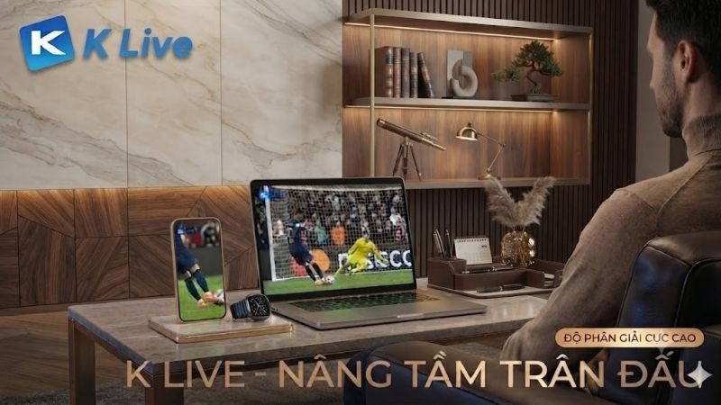 Xem thể thao trực tiếp bóng đá tennis bóng rổ tại KLIVE